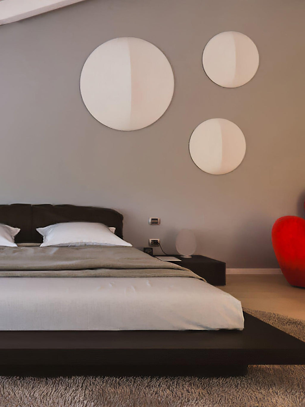 Lumina Minimaliste Tissu Applique