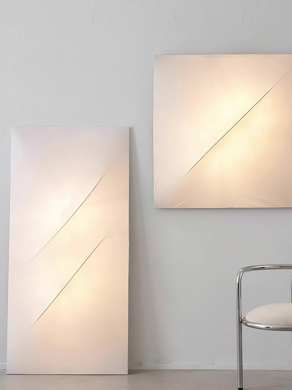 Lumina Minimaliste Tissu Applique