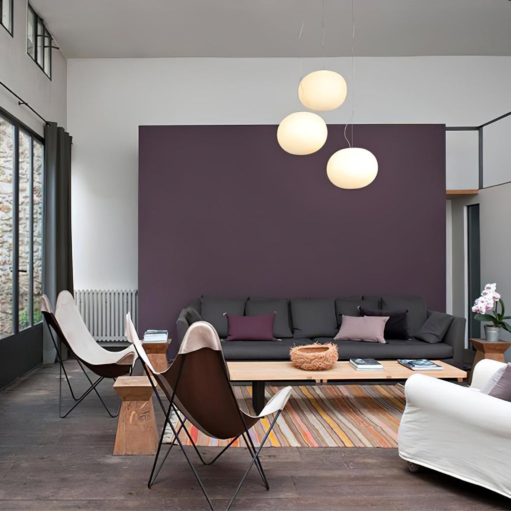 Orb Lustre Suspendu Moderne En Verre