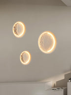 Lustra Applique Murale Plâtre Lune