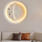 Lustra Applique Murale Plâtre Lune