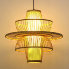 Covarir Lampe Suspension en Bambou Sigyn Fait Main