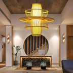 Covarir Lampe Suspension en Bambou Sigyn Fait Main