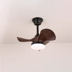 Plafonnier Ventilateur Neriah Moderne en Bois