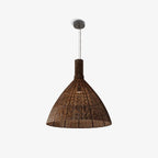 Nytheos Lampe Suspension en Rotin Naturel Artistique