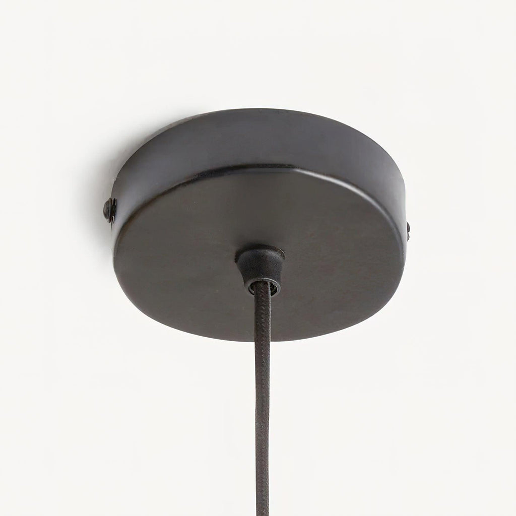 Nytheos Lampe Suspension en Rotin Naturel Artistique