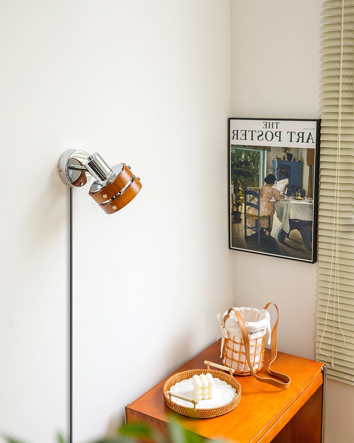Orbitce Wood Classic Wall Lamp