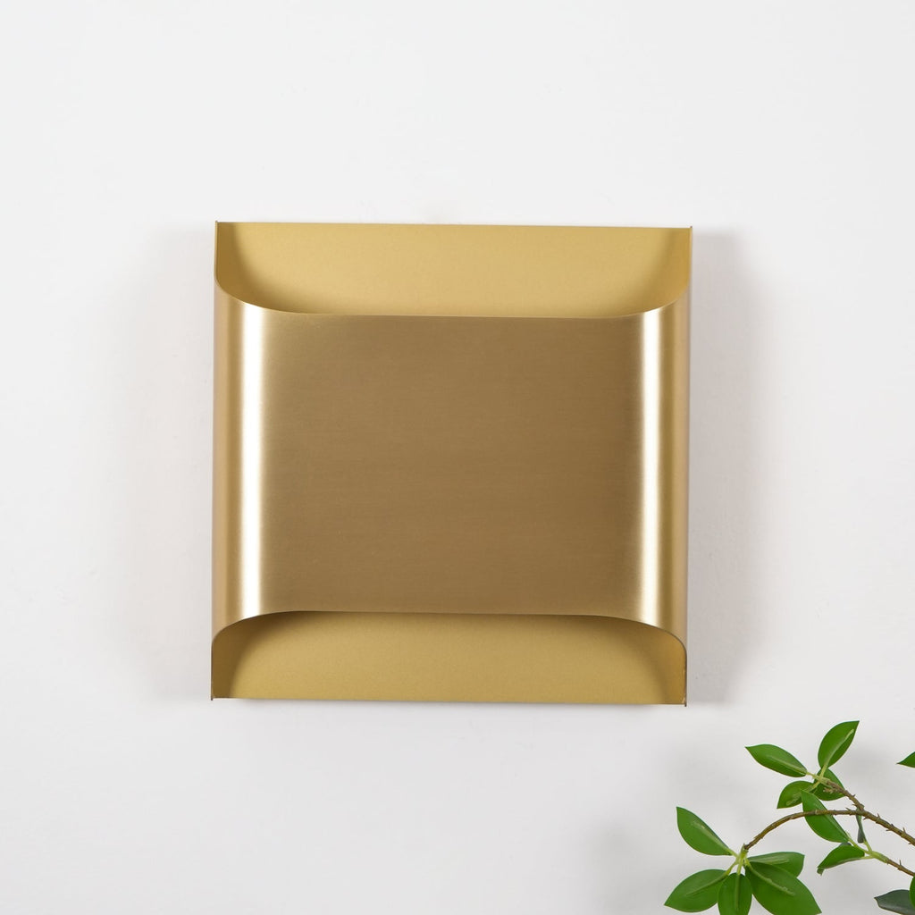 Hardy Applique Murale d'Art Nordic en Laiton