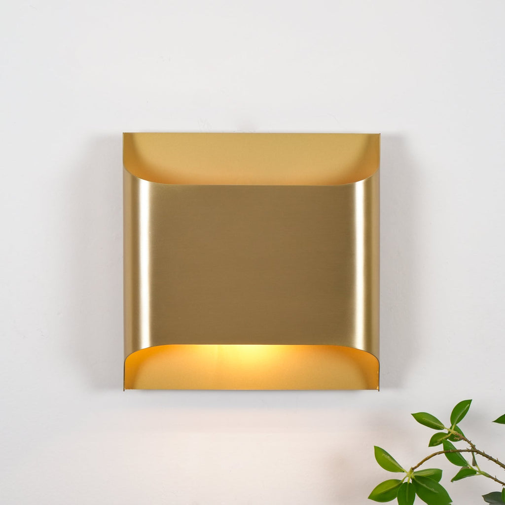 Hardy Applique Murale d'Art Nordic en Laiton