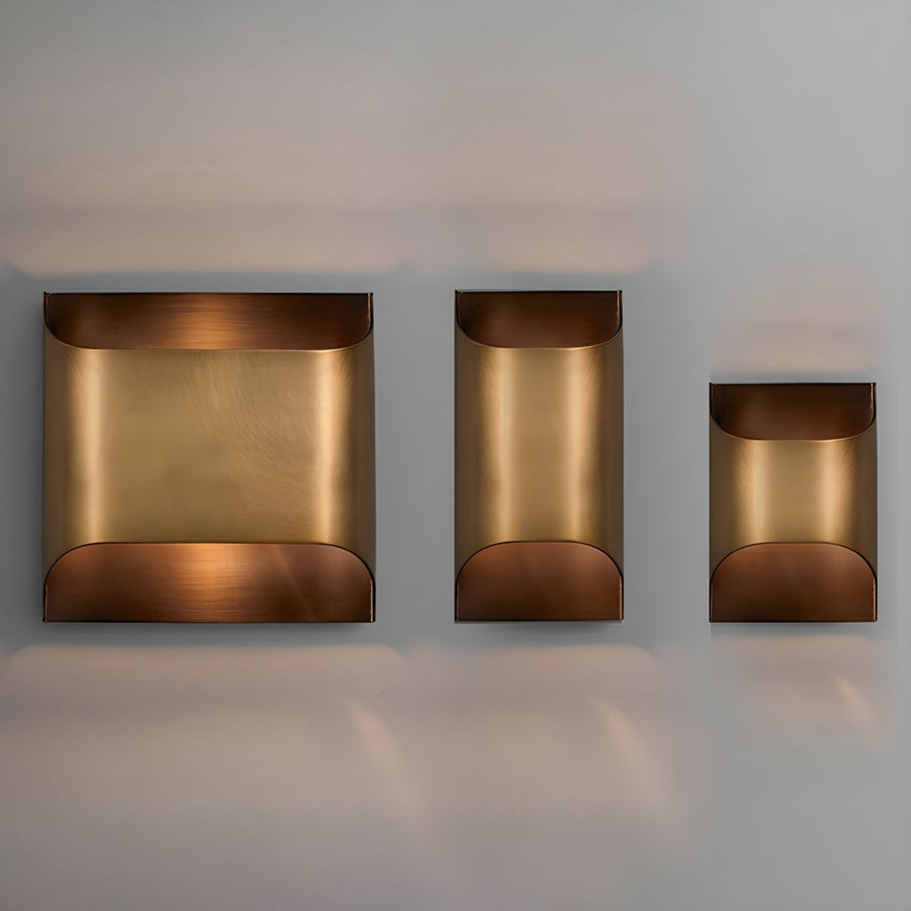 Hardy Applique Murale d'Art Nordic en Laiton