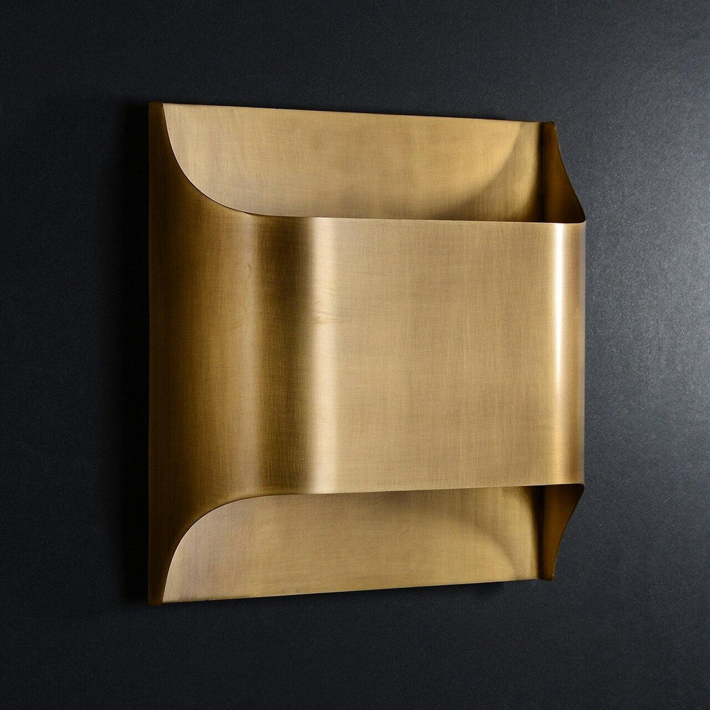 Hardy Applique Murale d'Art Nordic en Laiton