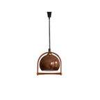 Cesilarae Premium Nordic Art Verre Bois Suspension