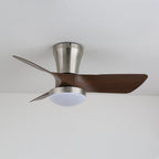 Trivon Plafonnier Ventilateur Moderne en Bois