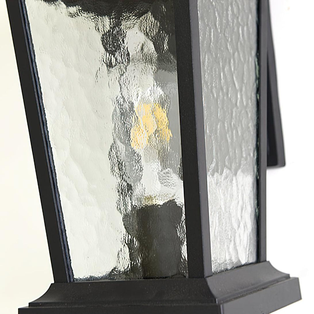 Edwin Applique Murale Extérieure En Verre Élégance Cage À Oiseaux