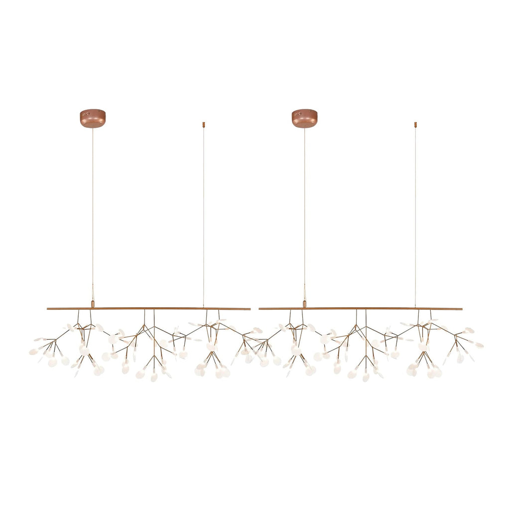 Lustra Lustre LED À Branches Longues Et Linéaires Artistiques