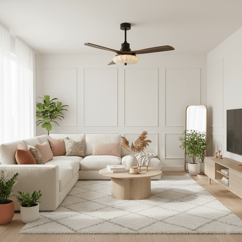 Jasper Bloom Luminaire pour ventilateur de plafond