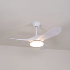 Plafonnier ventilateur moderne en bois Velix