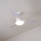 Plafonnier ventilateur moderne en bois Velix