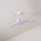 Plafonnier ventilateur moderne en bois Velix