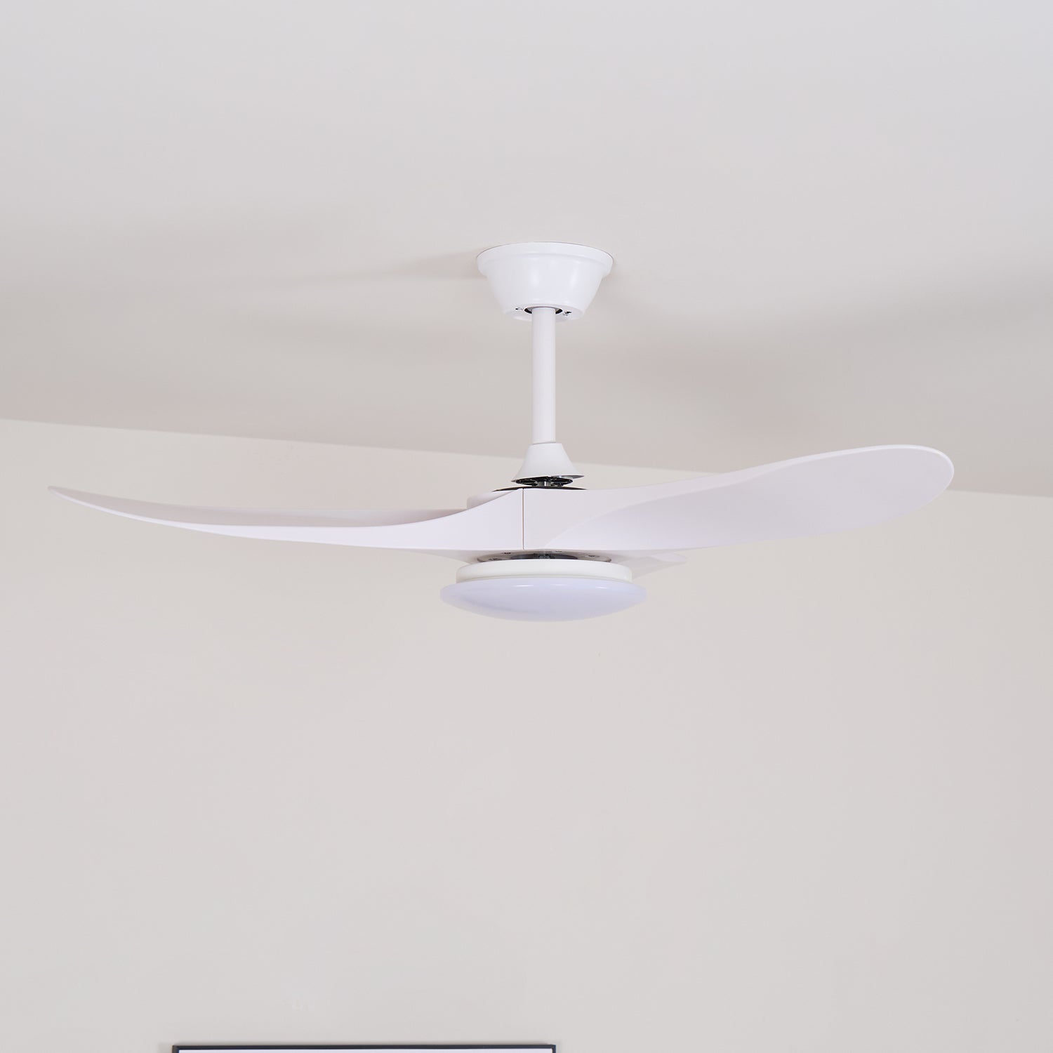 Plafonnier ventilateur moderne en bois Velix