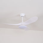 Plafonnier ventilateur moderne en bois Velix