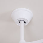 Plafonnier ventilateur moderne en bois Velix