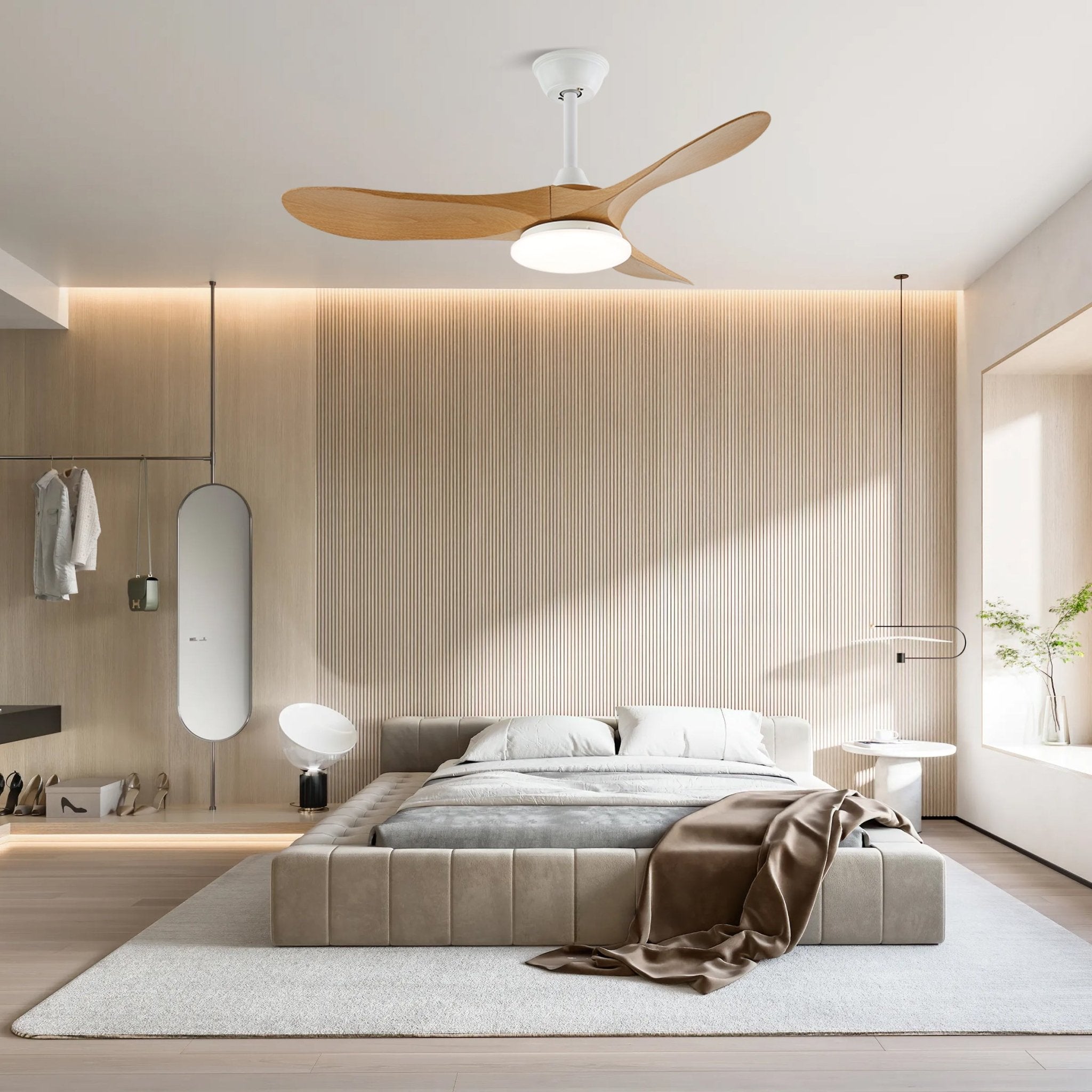 Ventilateur de plafond NovaVent avec lumière