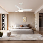 Plafonnier ventilateur moderne en bois Velix