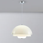 Cuthean Lampe Suspension Verre Blanc Laitier