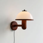 Lustra Applique Murale Champignon Bois de Chêne