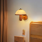 Lustra Applique Murale Champignon Bois de Chêne