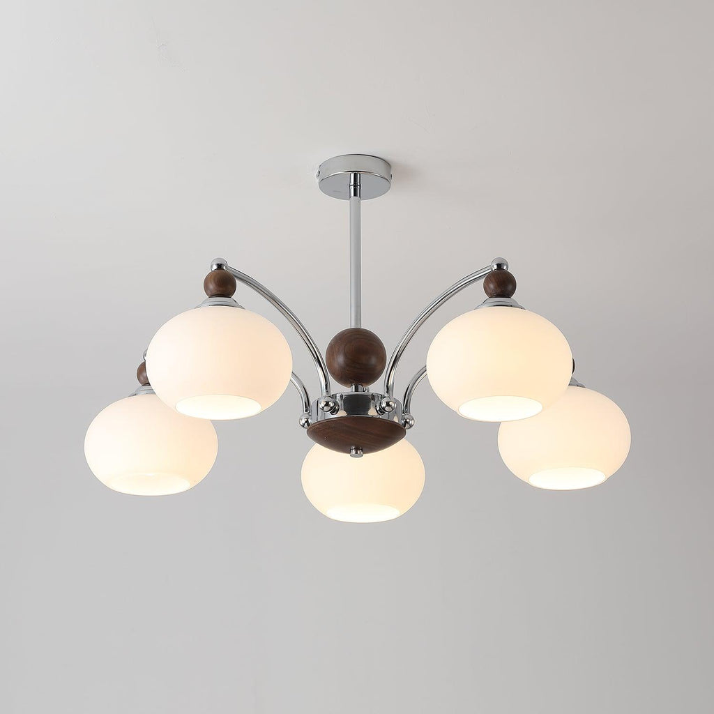 Lustra Lustre Contemporain à Bras Globe