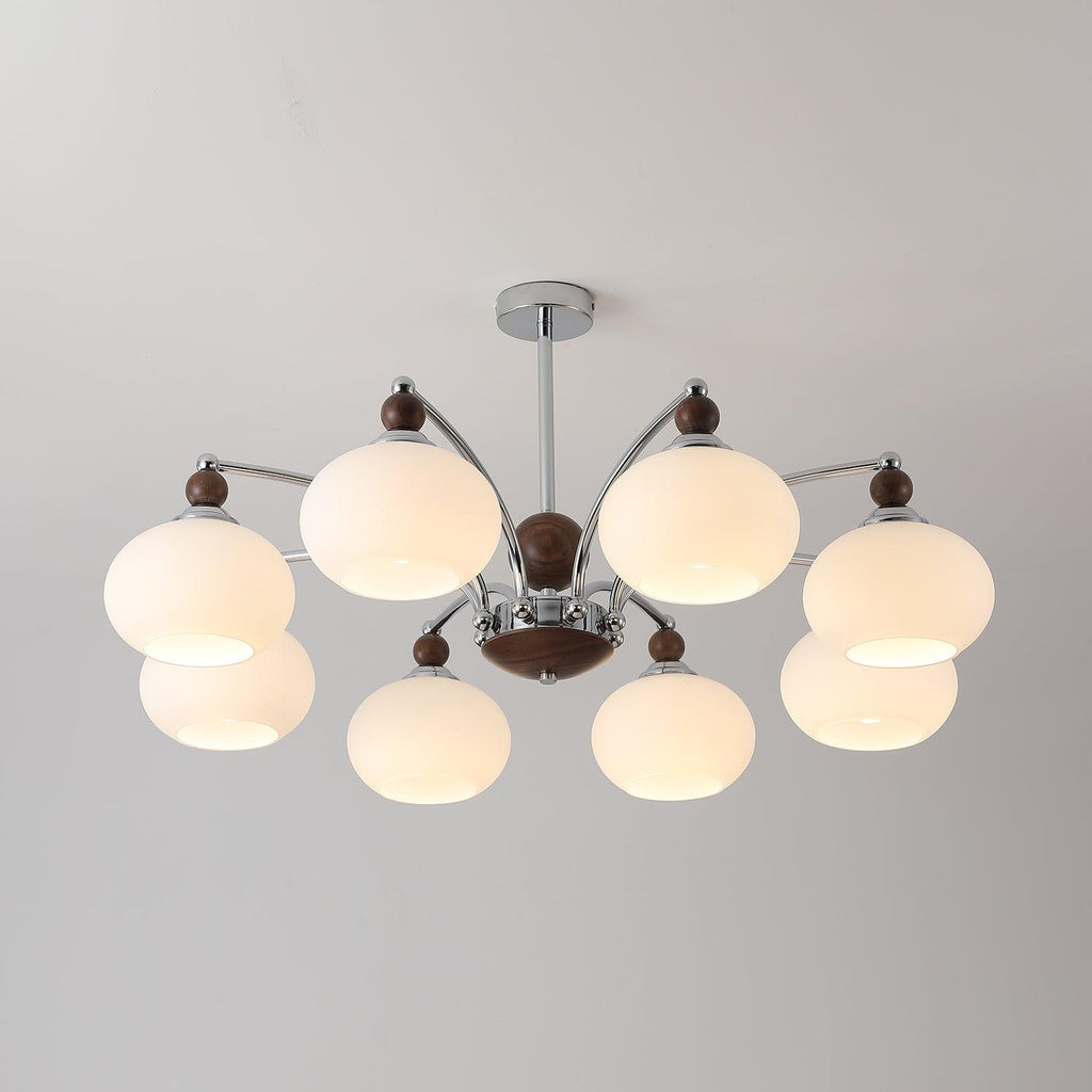 Lustra Lustre Contemporain à Bras Globe