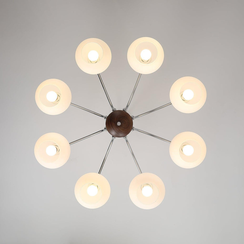 Lustra Lustre Contemporain à Bras Globe