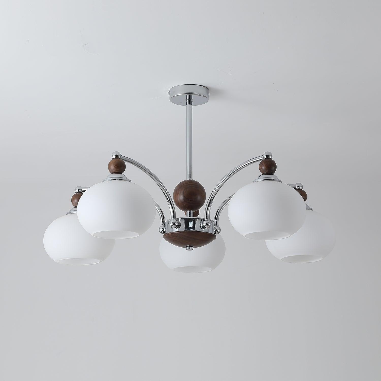 Lustra Lustre Contemporain à Bras Globe