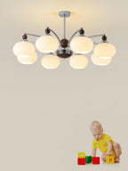 Lustra Lustre Contemporain à Bras Globe