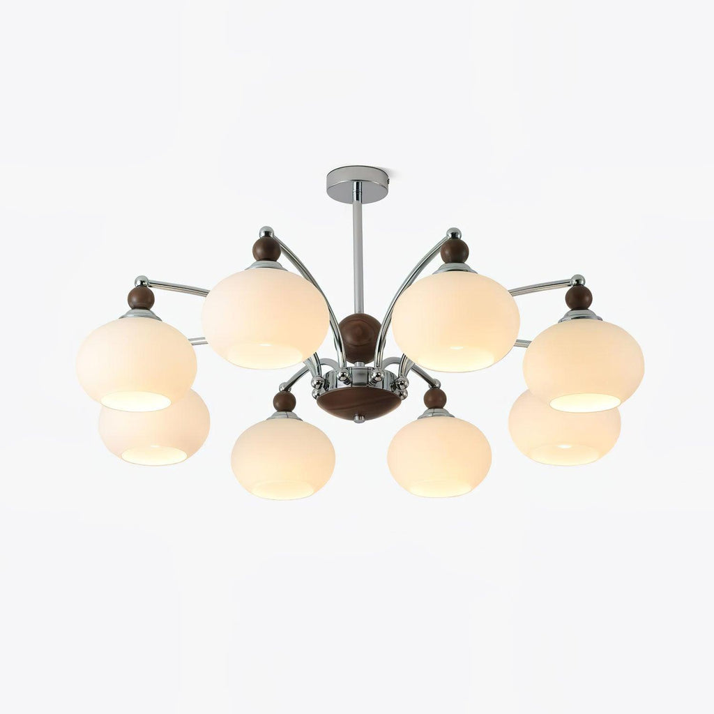 Lustra Lustre Contemporain à Bras Globe