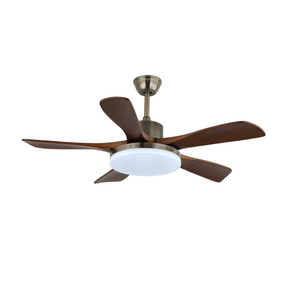 Ventilateur de Plafond Luminaire Aurelia en Bois