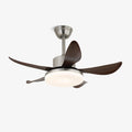 Plafonnier Ventilateur Moderne Nerra en Bois