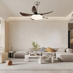 Plafonnier Ventilateur Moderne Nerra en Bois