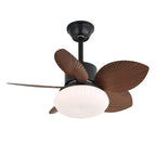 Liora Plafonnier Ventilateur en Bois Tropical