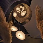Nebula Lustre Suspendu Moderne En Verre