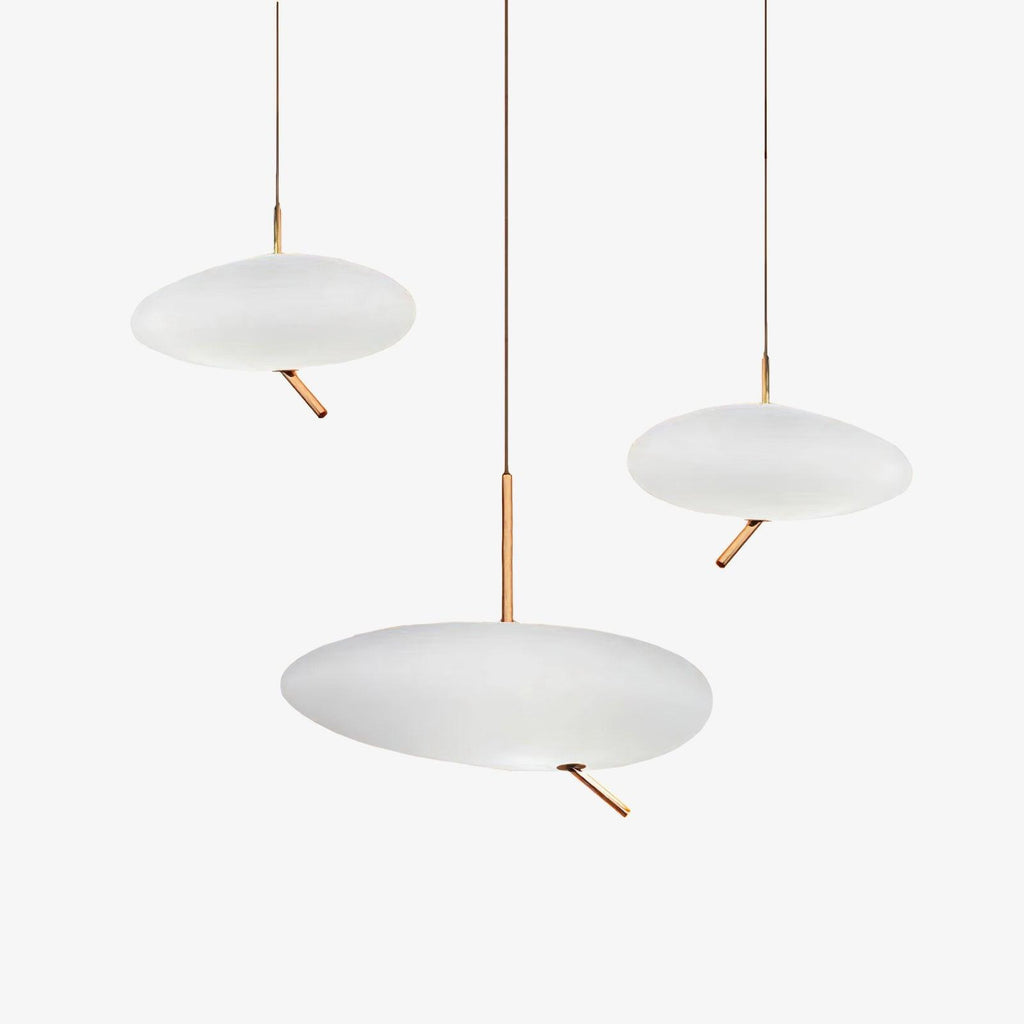Nebula Lustre Suspendu Moderne En Verre