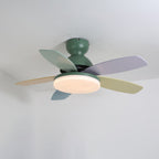 Liora Plafonnier Ventilateur pour Enfants en Verre Coloré