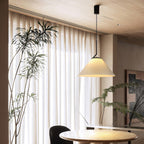 Zoravine Plissé Tissu Suspension Lumière