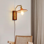 Cusorion Premium Nordic Art Glass Bamboo Wall Lamp