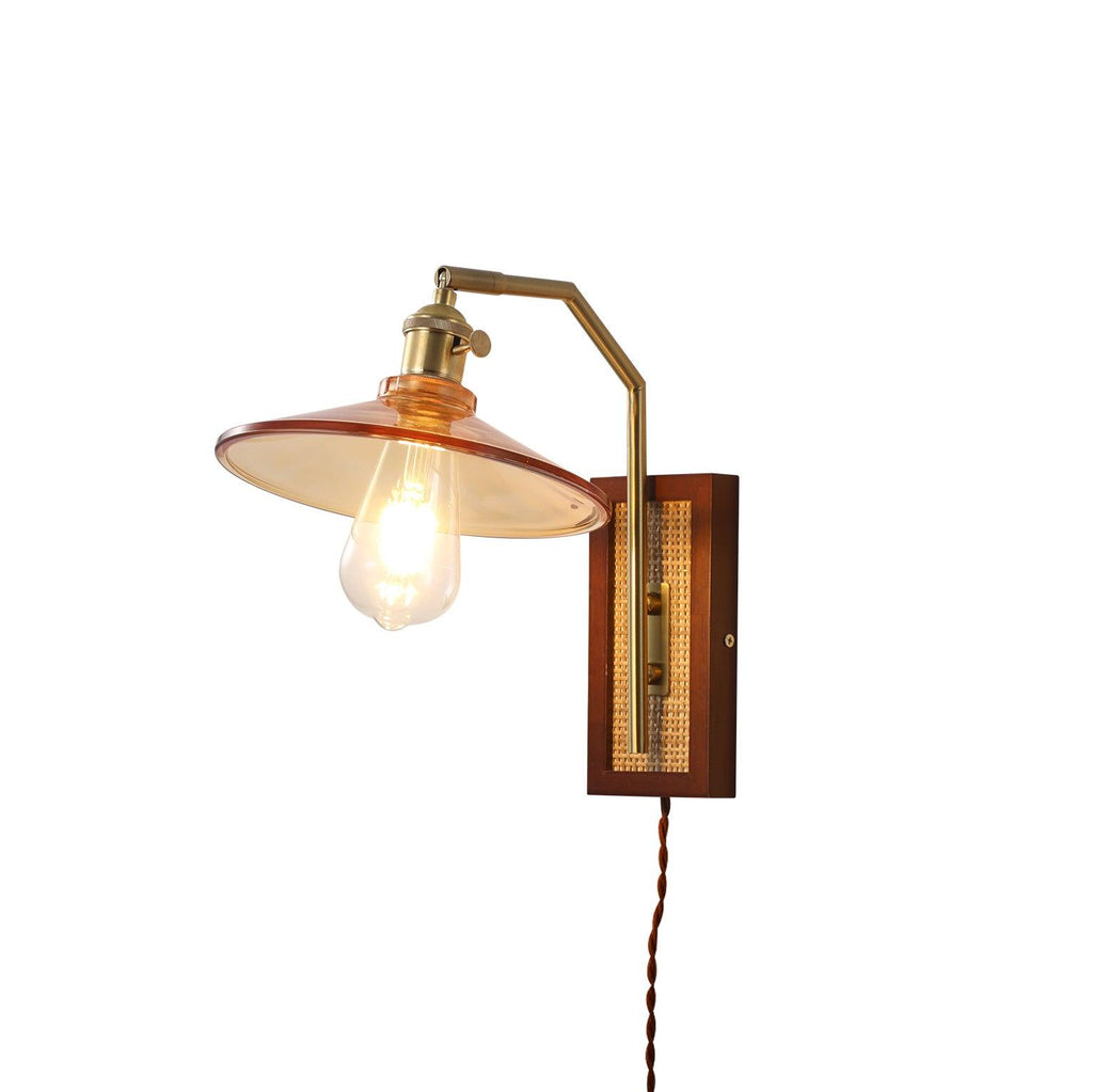 Cusorion Premium Nordic Art Glass Bamboo Wall Lamp