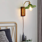 Cusorion Premium Nordic Art Glass Bamboo Wall Lamp