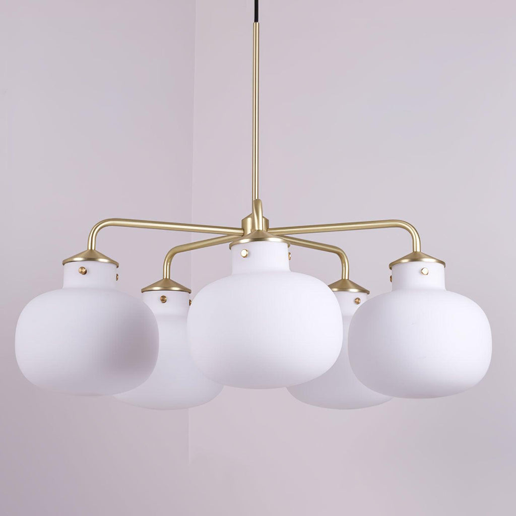 Halo Contemporary Glass Pendant Lamp