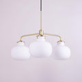 Halo Contemporary Glass Pendant Lamp